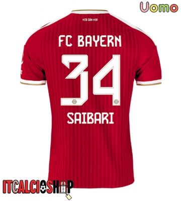 Bayern Munich Ismael Saibari #34 Prima Maglia 2026-27 Manica Corta Bayern Munich Ismael Saibari #34 Prima Maglia 2026-27 Manica Corta